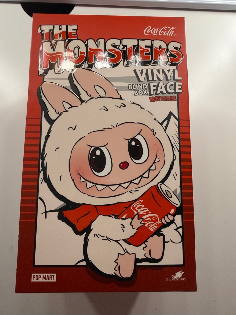 Coca Cola Red The Monsters Vinyl Blind Box Face Character